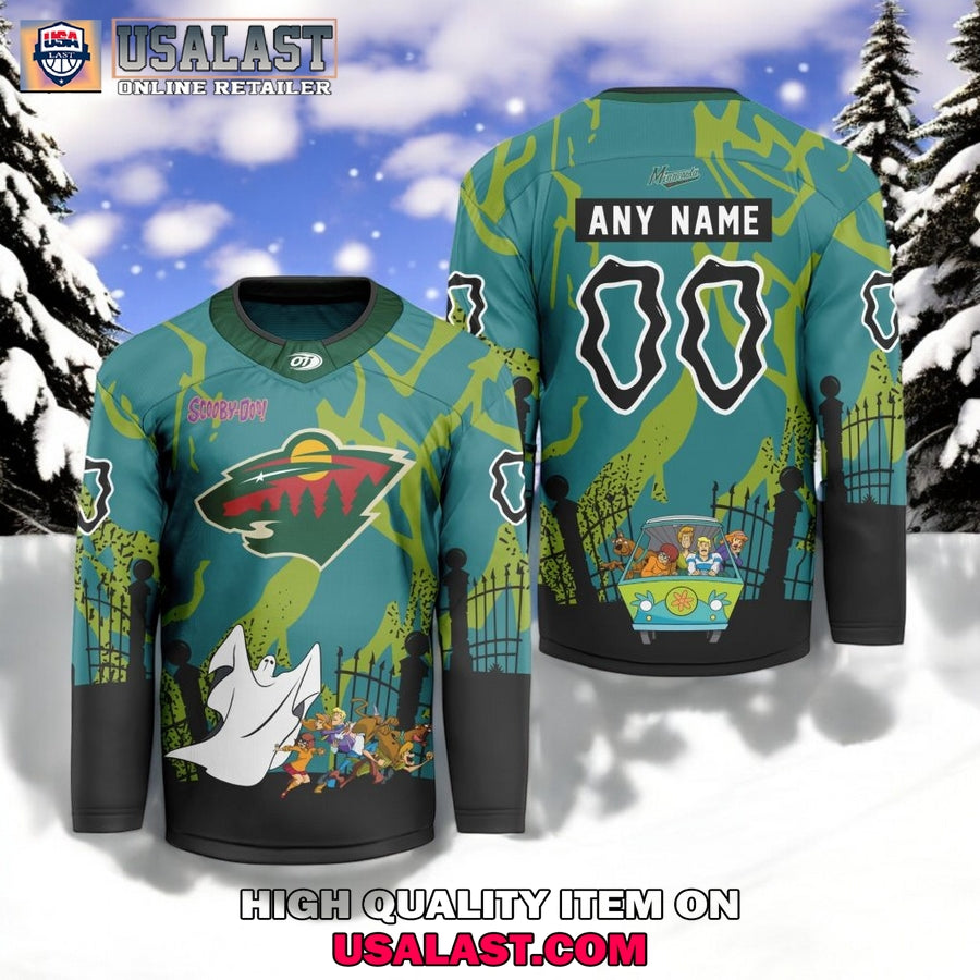 NHL Minnesota Wild x Scooby Doo Hockey Jersey