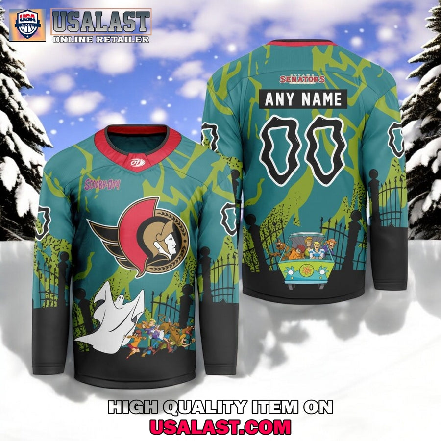 NHL Ottawa Senators x Scooby Doo Hockey Jersey