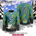 NHL Seattle Kraken x Scooby Doo Hockey Jersey