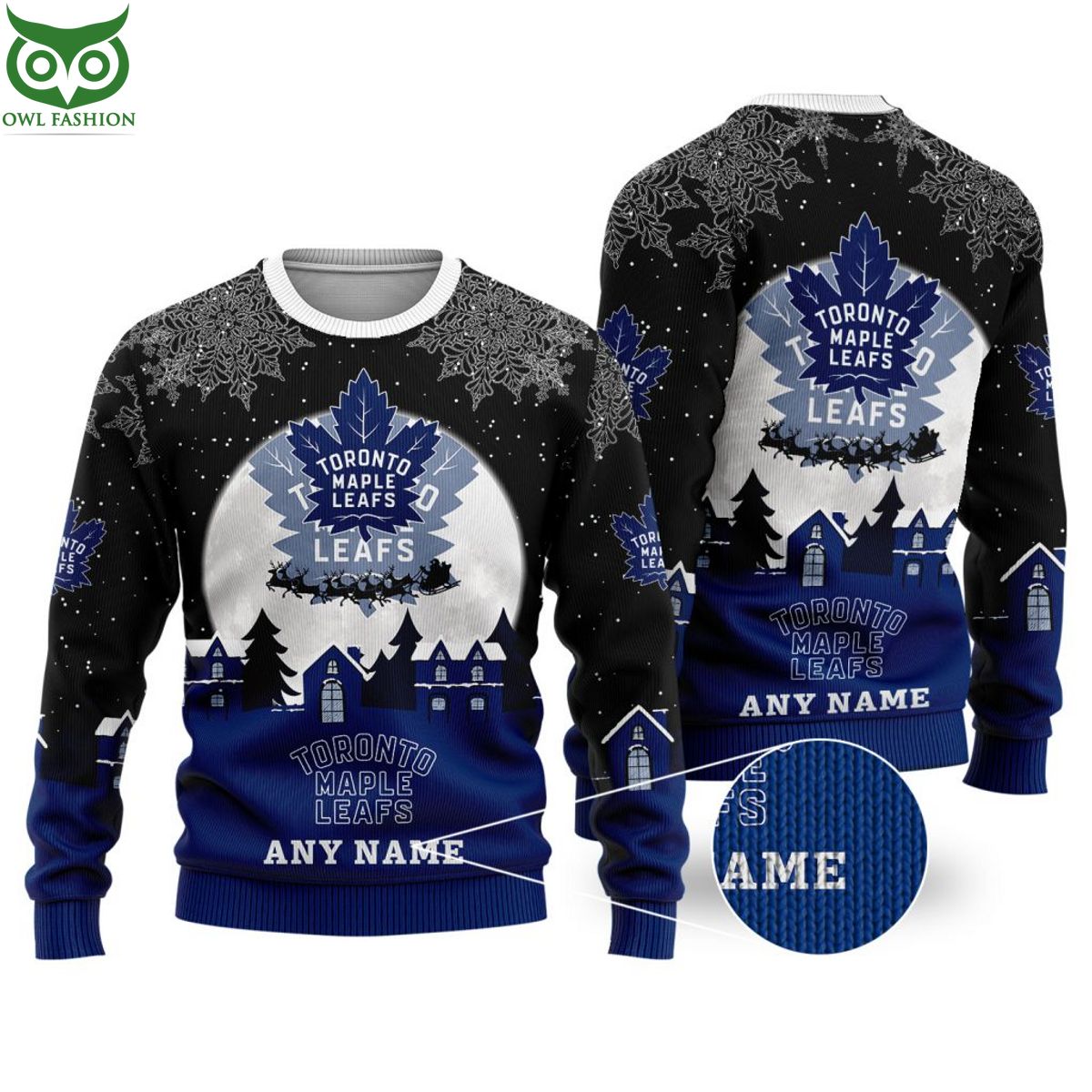 NHL Toronto Maple Leafs Special Custom Christmas Ugly Sweater