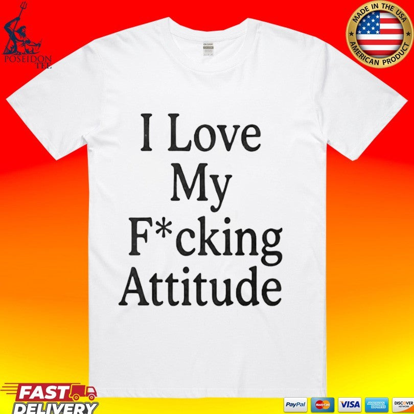 Ni-Ki I Love My Fcking Attitude T-shirt