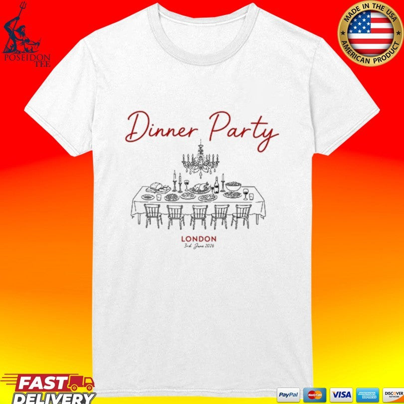 Niall Horan Dinner Party June 03 2026 London T-shirt