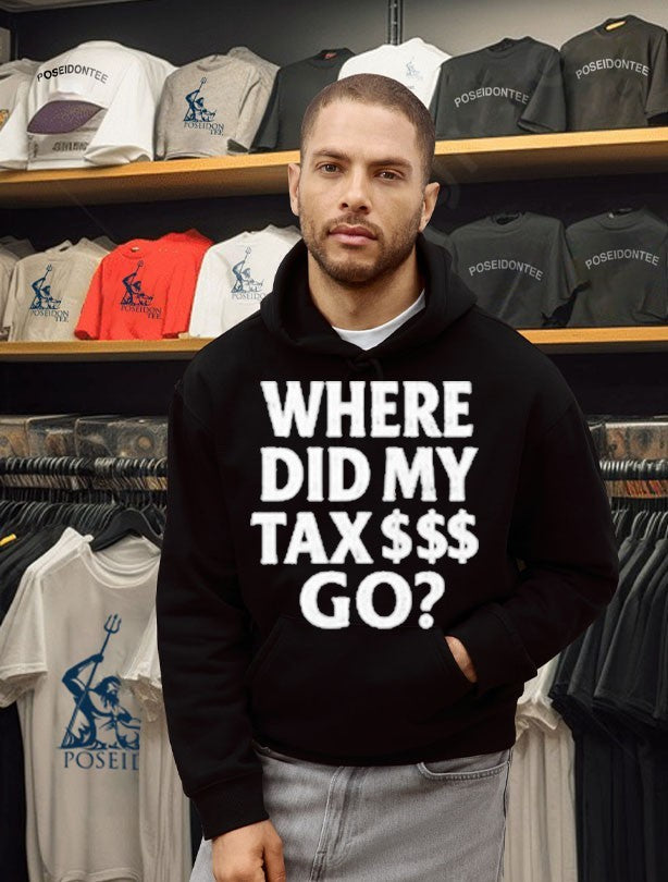 Nick Shirley Where This My Tax Go T-shirt
