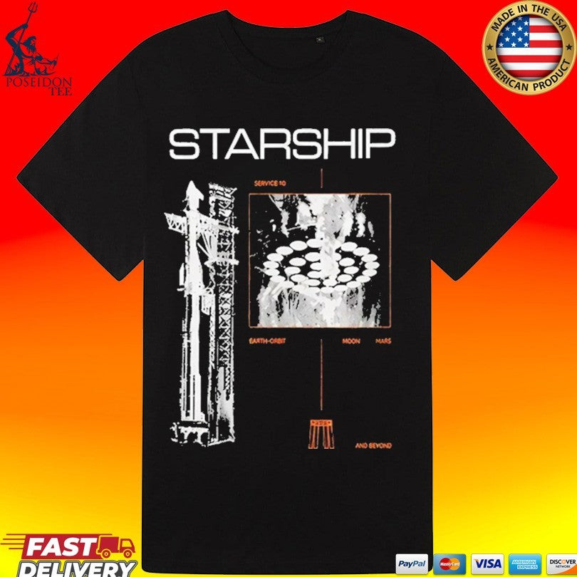 Nicki Minaj Starbase Starship Flight 12 T-shirt
