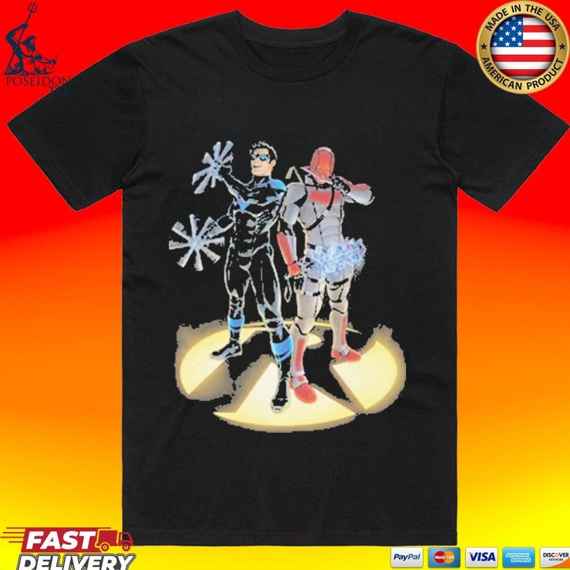 Nightwing & Red Hood Blood Brothers T-shirt