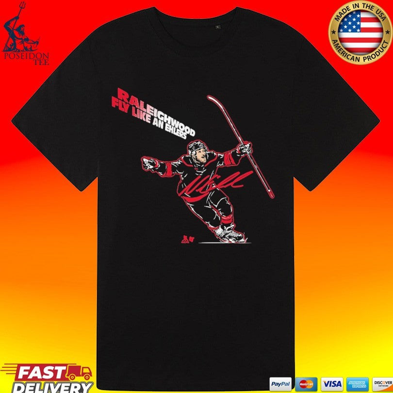 Nikolaj Ehlers Raleighwood Fly Like An Ehlers T-shirt
