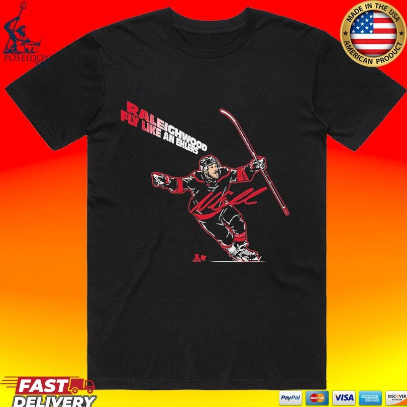Nikolaj Ehlers Raleighwood Fly Like An Ehlers T-shirt