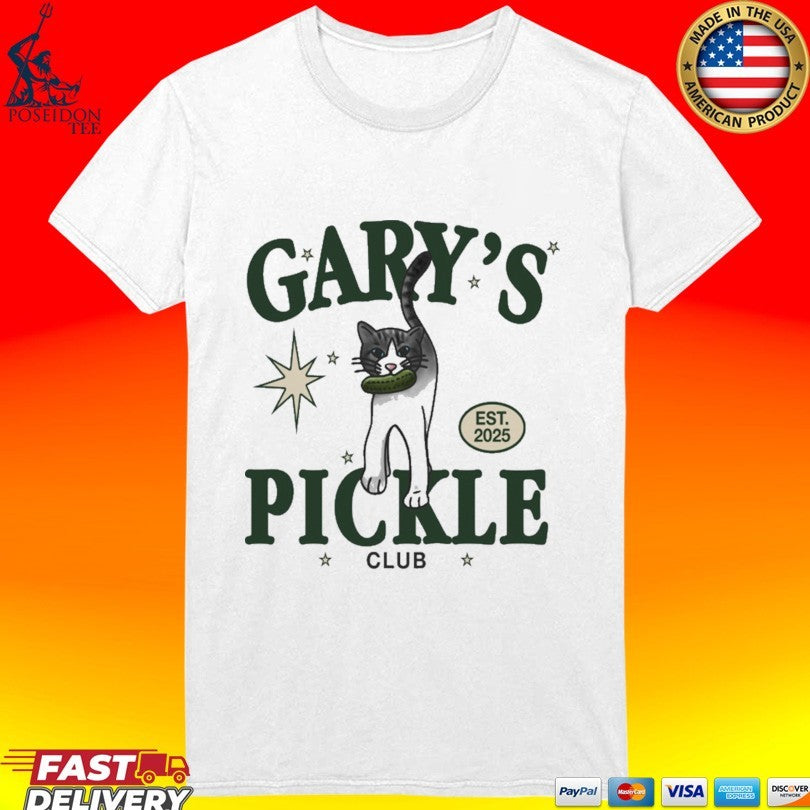 Nine Gary’s Pickle Club Est 2025 T-shirt