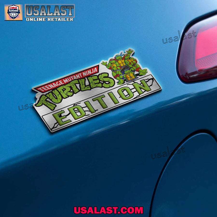 Ninja Turtles Car Emblem Custom 3D Badge