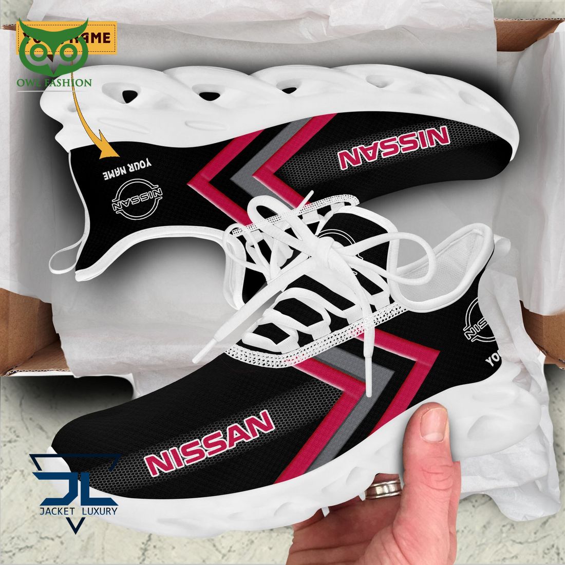 Nissan Car Brand Max Soul Sneakers