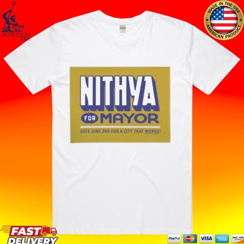 Nithya Raman For Mayor T-shirt