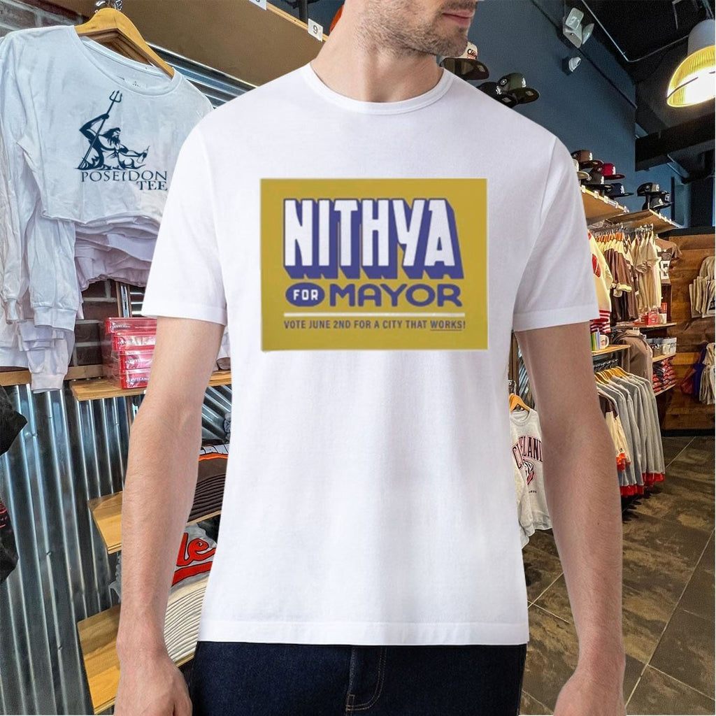 Nithya Raman For Mayor T-shirt