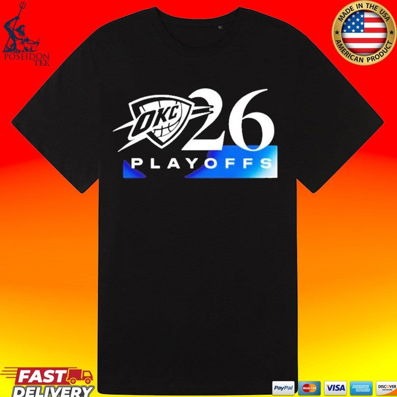 Ladies Okc Thunder Iog 2026 Playoffs Gradient T-shirt