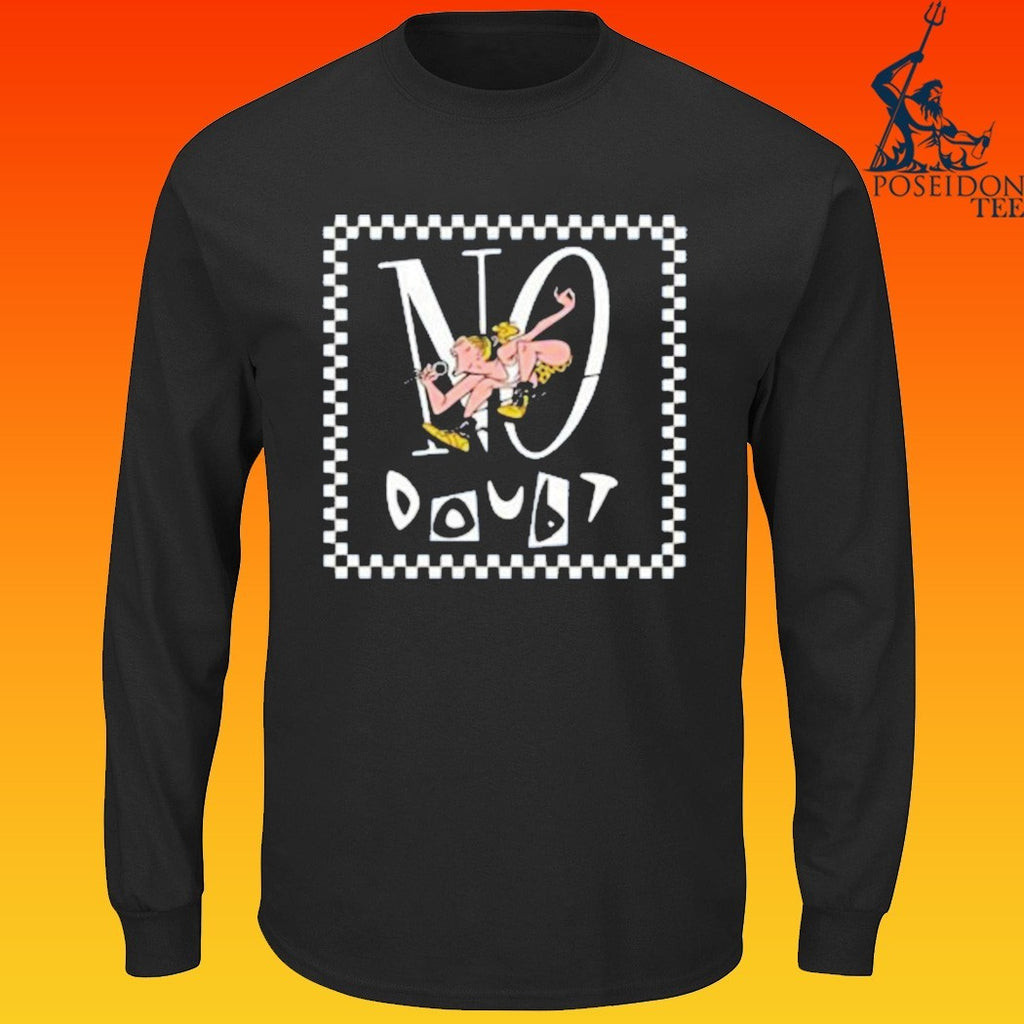 No Doubt Checkered Logo T-shirt