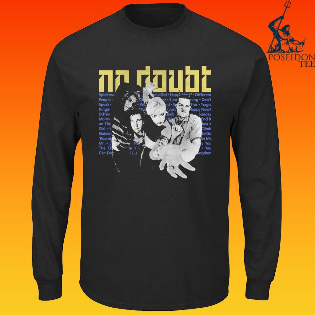No Doubt Tragic Kingdom Tracklist T-shirt