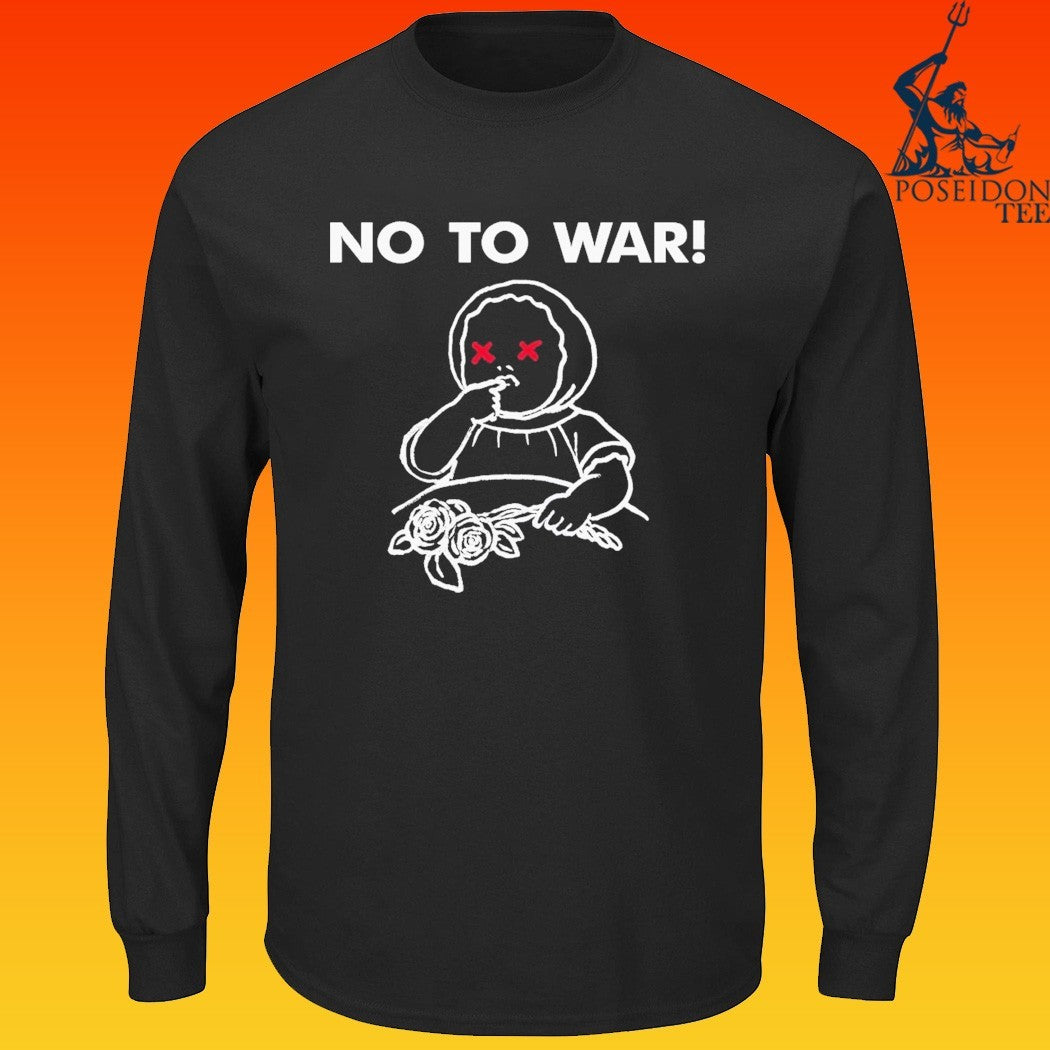 No To War Jon King T-shirt