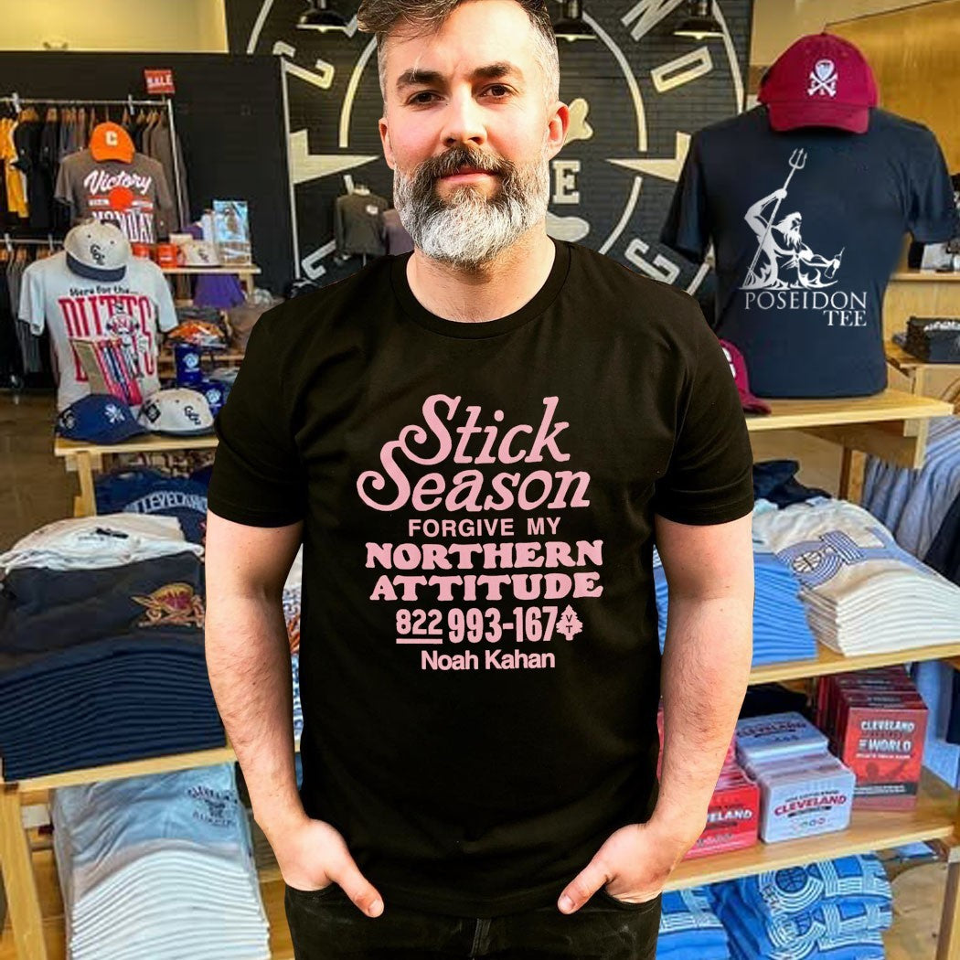 Noah Kahan Sticks Season Forgive My Northern Attitude T-shirt