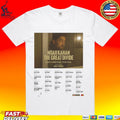 Noah Kahan The Great Devide North American Tour 2026 Dates T-shirt