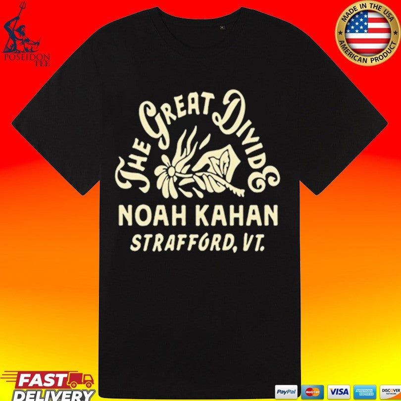 Noah Kahan The Great Divide Strafford, Vt T-shirt