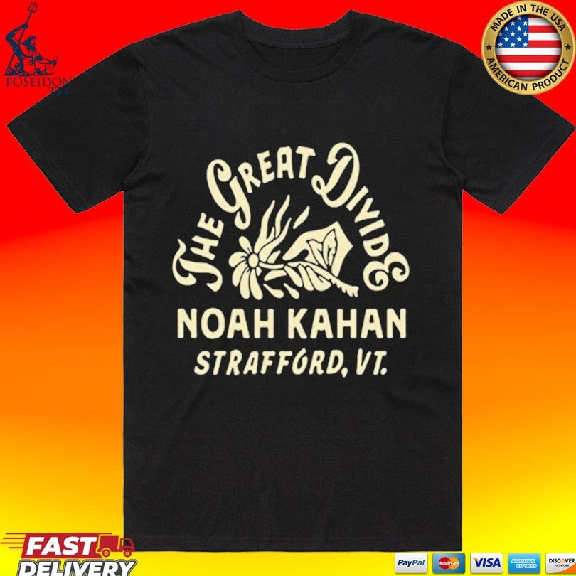Noah Kahan The Great Divide Strafford, Vt T-shirt