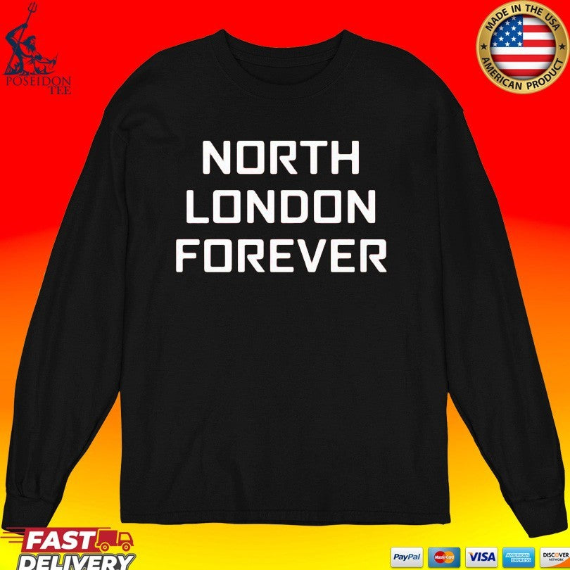 North London Forever Arsenal Premier League Champions 2026 T-shirt