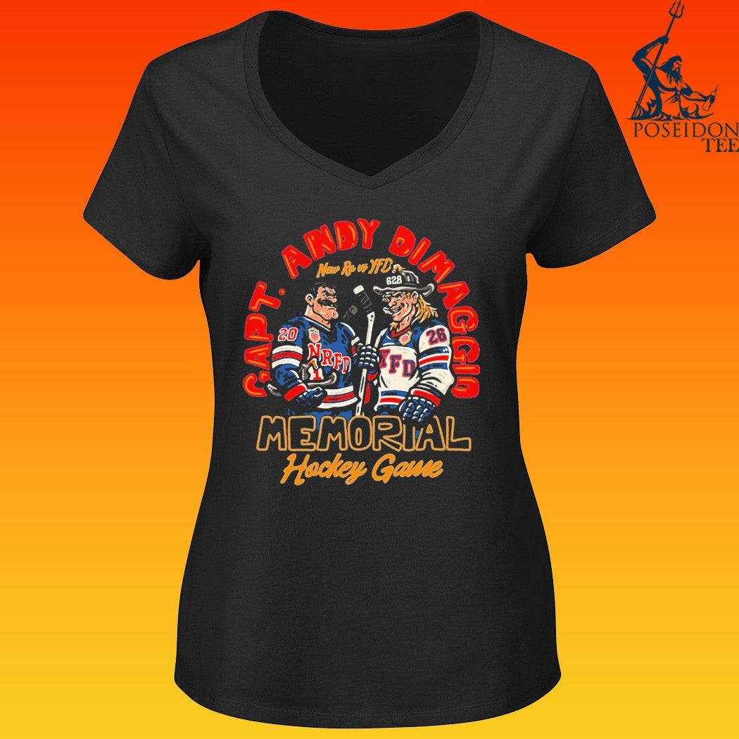 Nrfd Capt Andy Dimaggio ’26 Memorial Hockey Game T-shirt