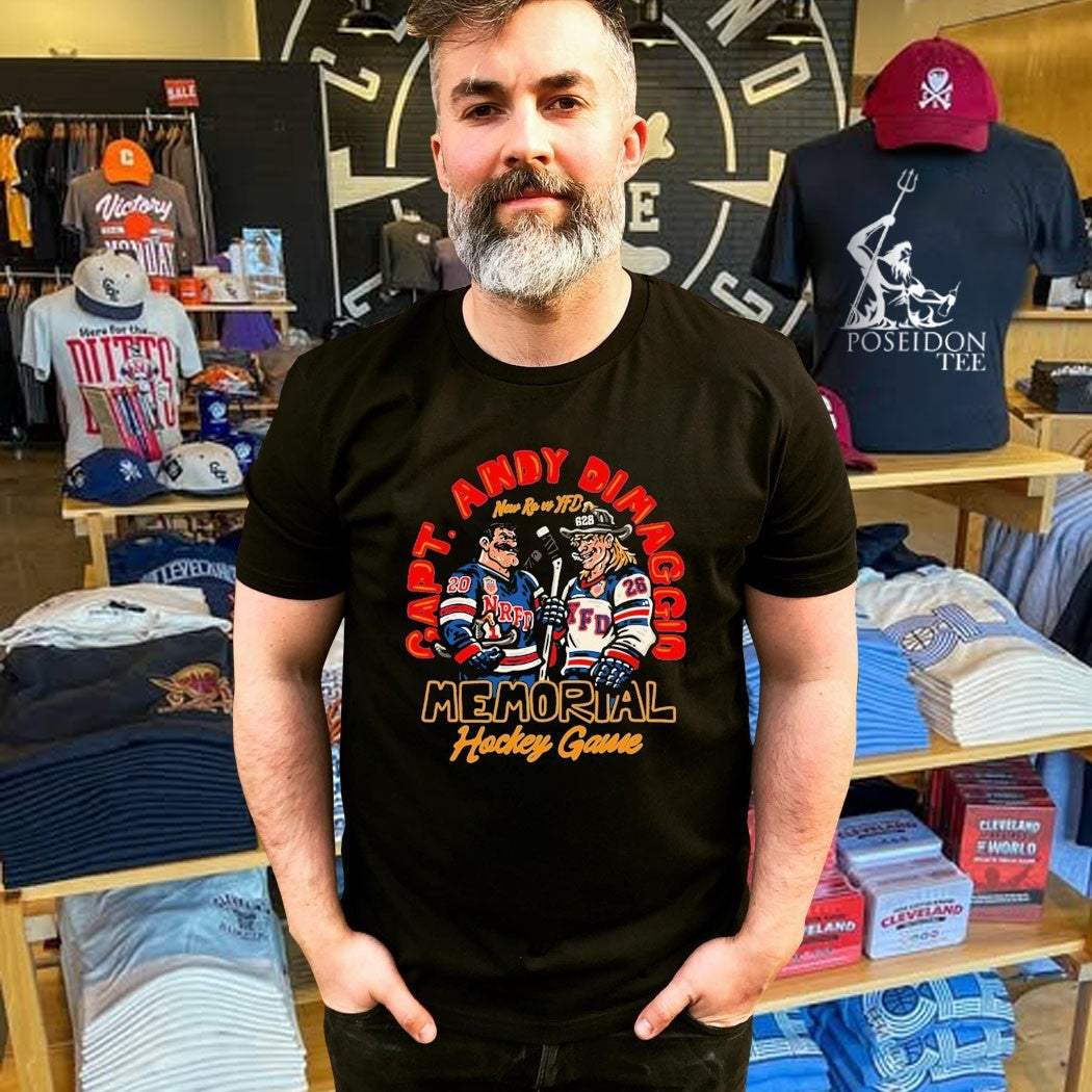 Nrfd Capt Andy Dimaggio ’26 Memorial Hockey Game T-shirt