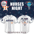 Nurses Night x Houston Astros White Baseball Jersey