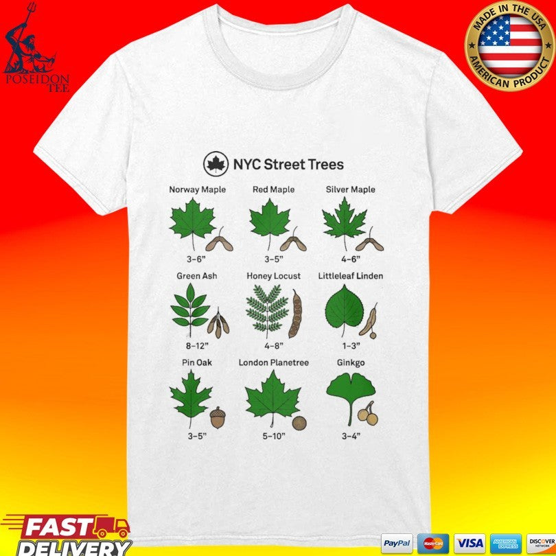 Nyc Parks Street Trees Only Ny T-shirt