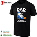 Dad is not sleeping he’s just resting his eyes funny recliner shirt