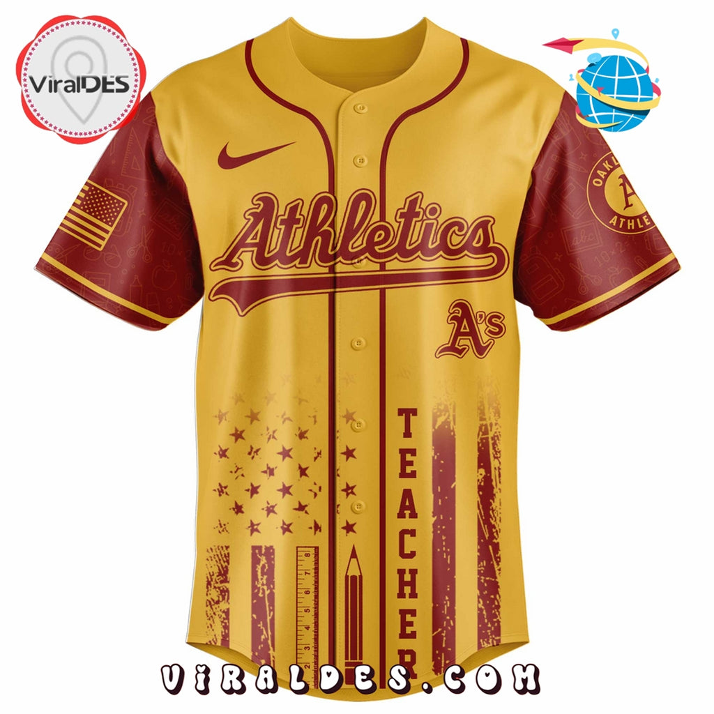 Oakland Athletics MLB x Teacher Appreciation Day Jersey