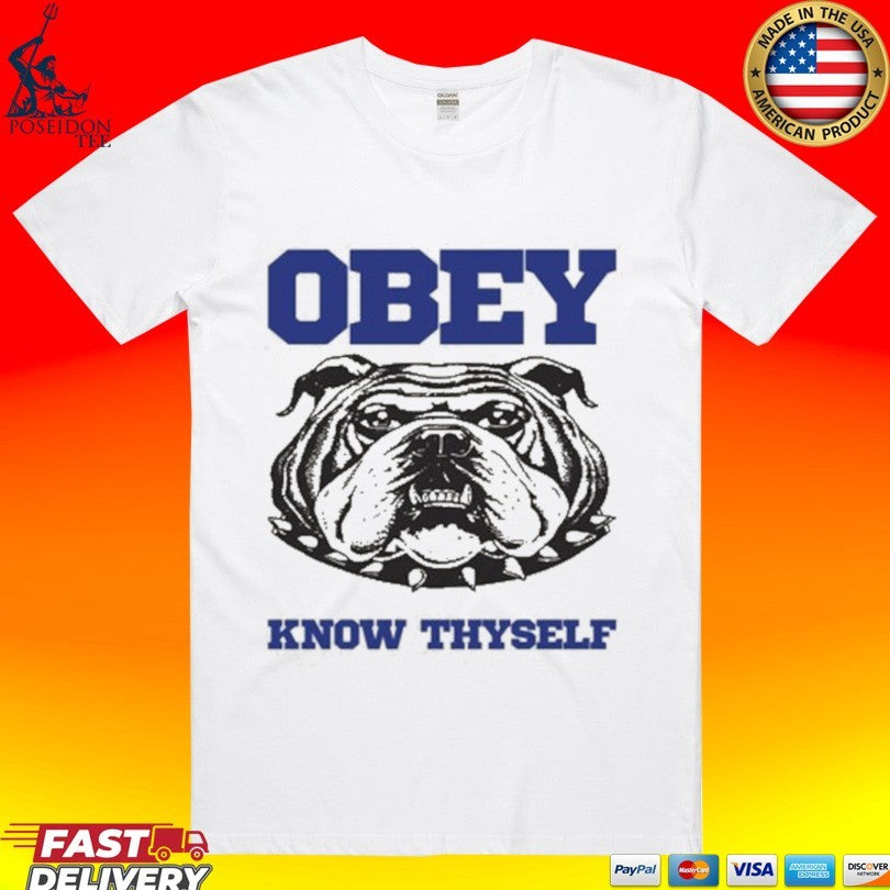 Obey Know Thyself Heavyweight T-shirt