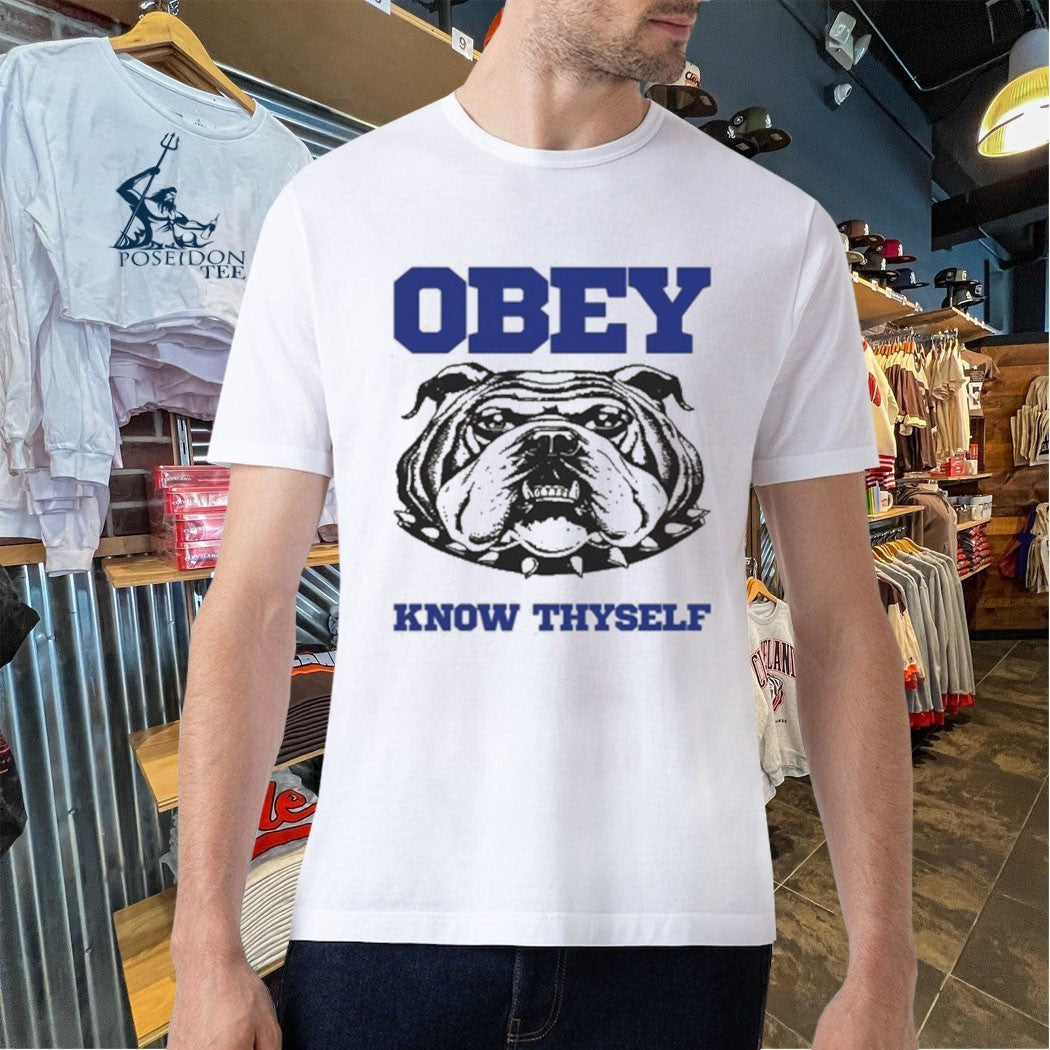 Obey Know Thyself Heavyweight T-shirt