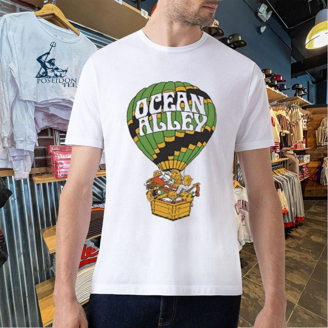 Ocean Alley 2026 Aus Nz Tour Hot Air Balloon T-shirt