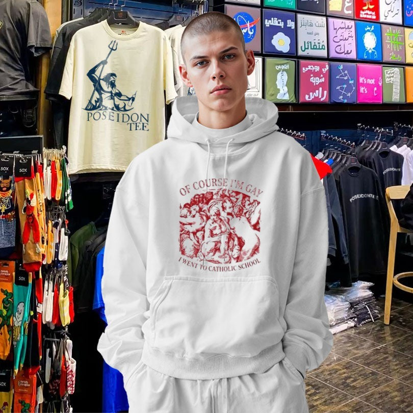 Of Course I’m Gay I Went To Catholic School T-shirt