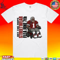 Off The Rope Streetwear Flea June 7th Football Player In A Wheelchair T-shirt