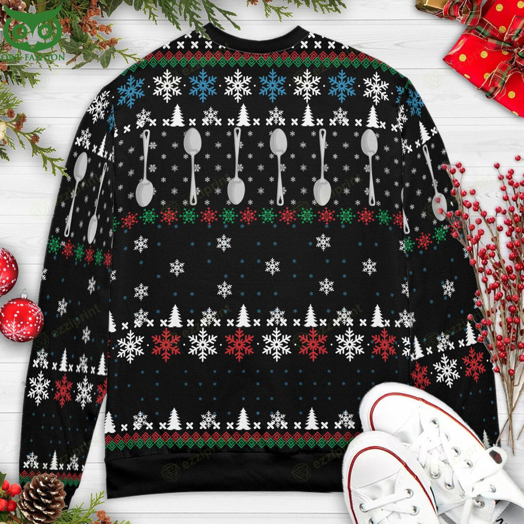 Oh Hi Santa Funny The Room Oh Hi Mark Sweater