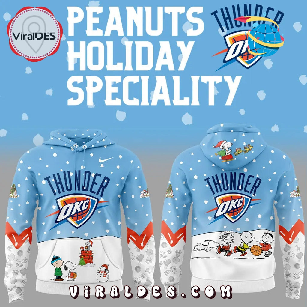 Oklahoma City Peanuts Holiday Speciality Hoodie