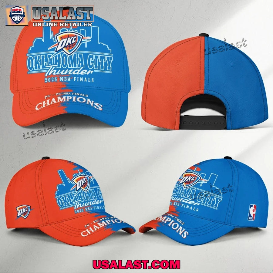 Oklahoma City Thunder – 2025 NBA Champions Cap