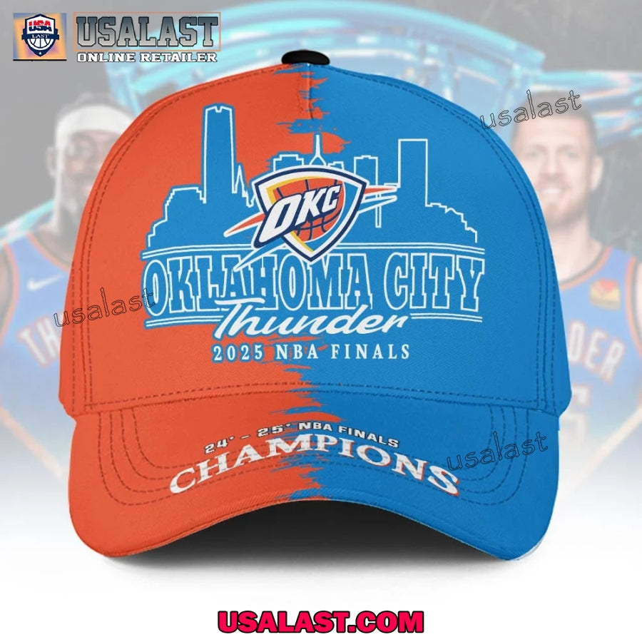 Oklahoma City Thunder – 2025 NBA Champions Cap