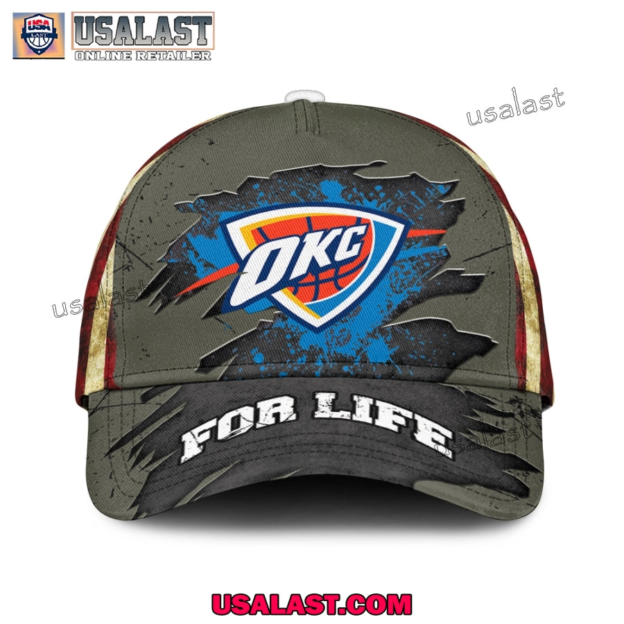 Oklahoma City Thunder For Life Classic Cap