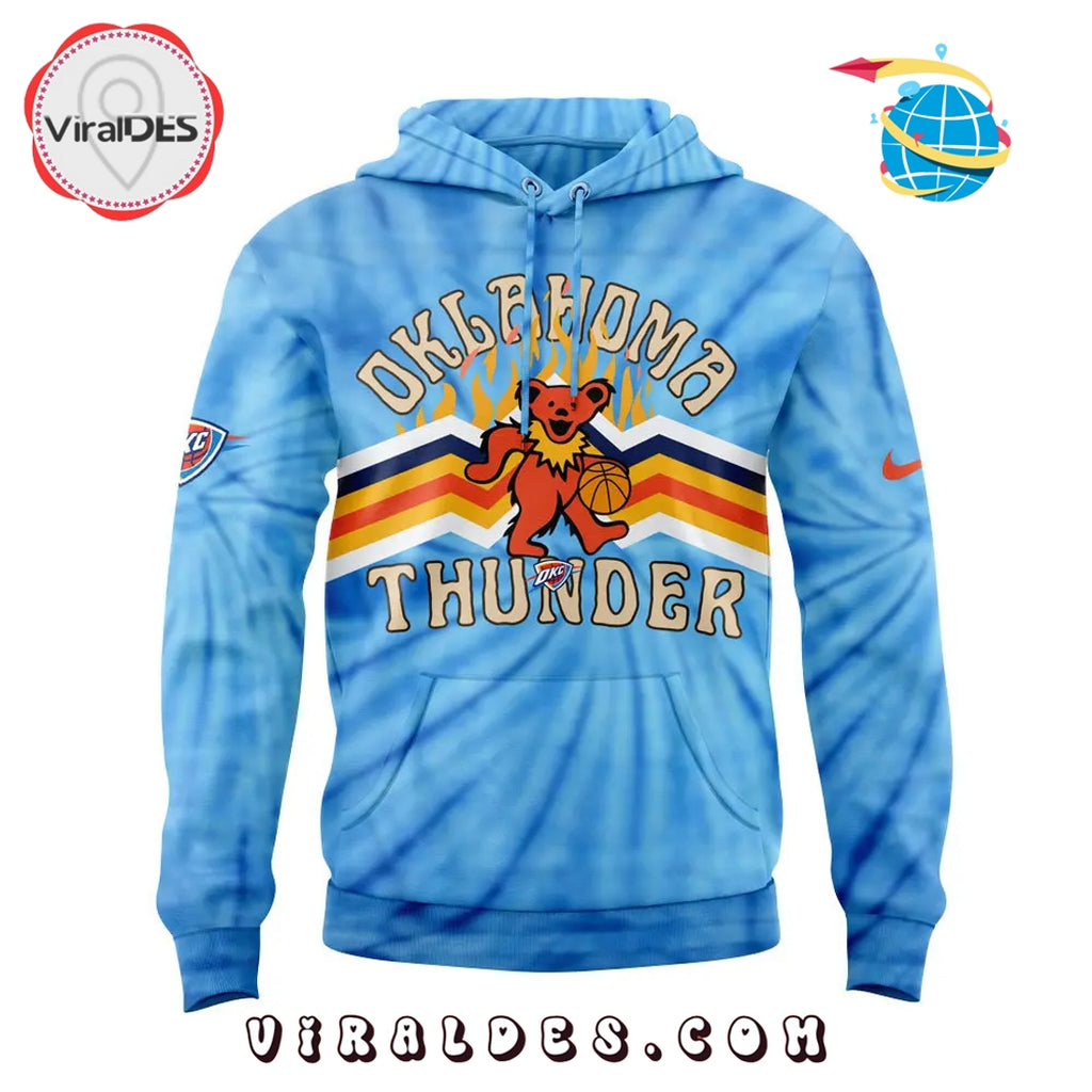 Oklahoma City Thunder Grateful Dead Night Hoodie