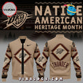 Oklahoma City Thunder Native American Heritage Baseball Jacket