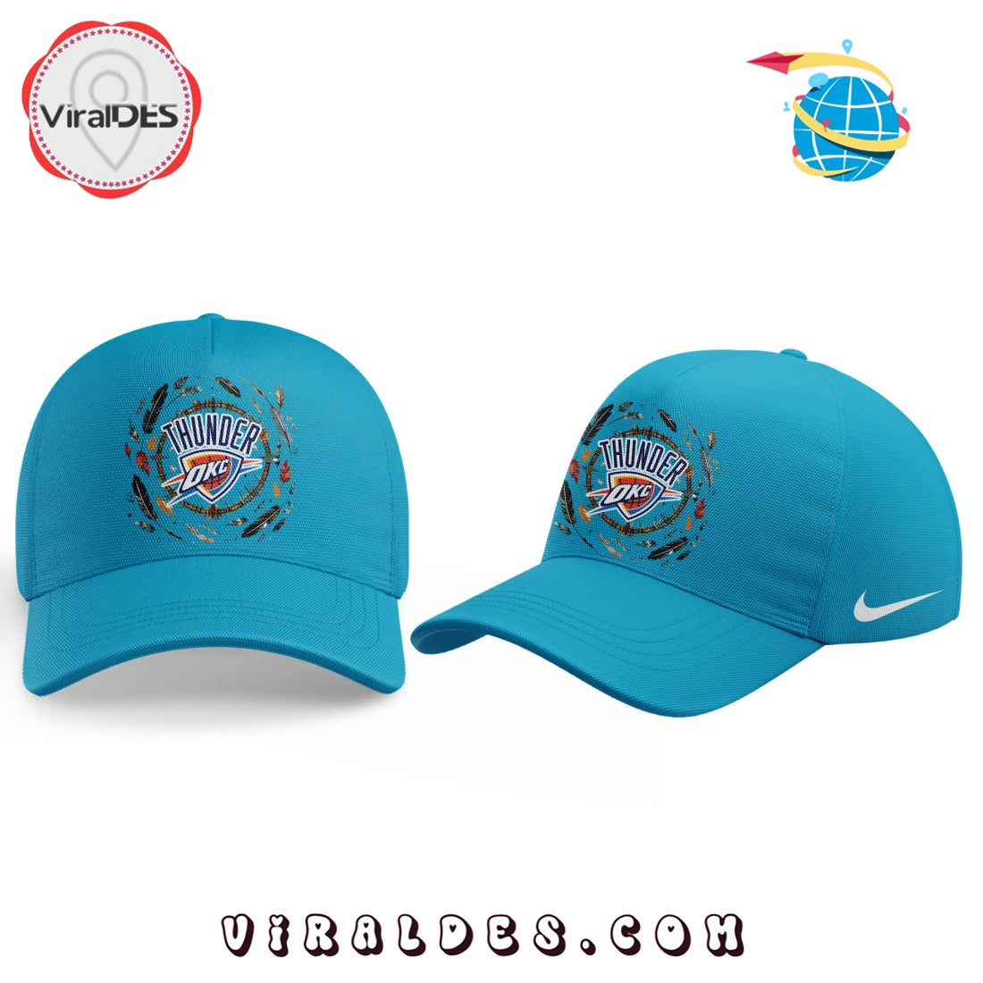 Oklahoma City Thunder Native American Heritage Month Cap
