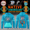 Oklahoma City Thunder Native American Heritage Month Hoodie