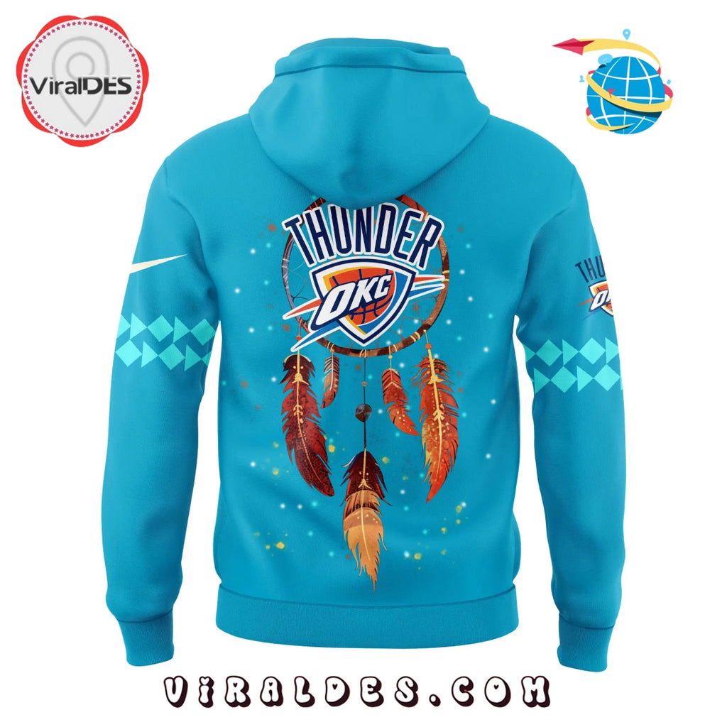 Oklahoma City Thunder Native American Heritage Month Hoodie