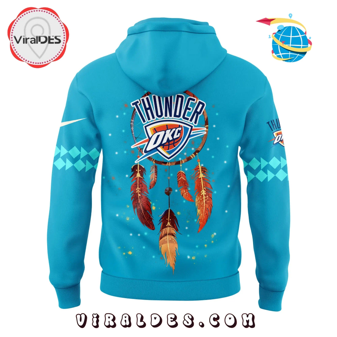 Oklahoma City Thunder Native American Heritage Month Hoodie
