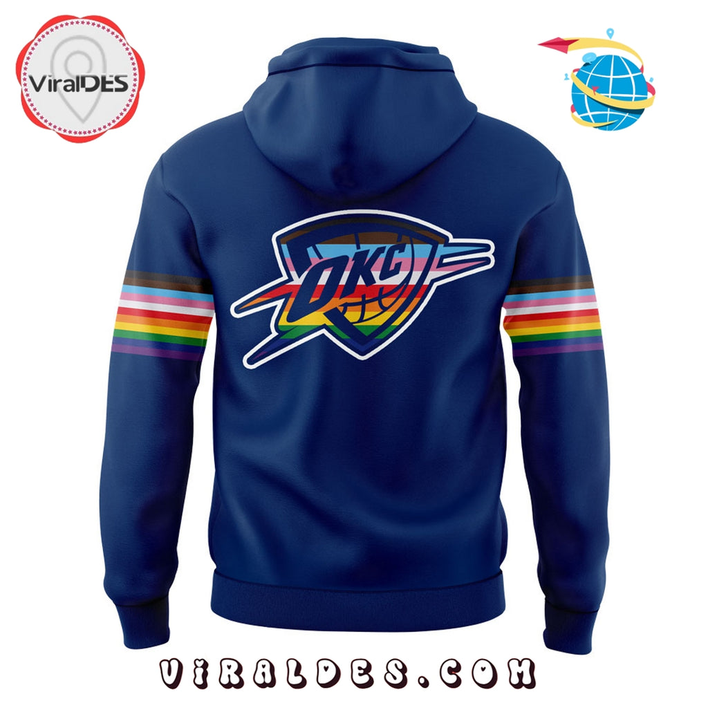Oklahoma City Thunder Pride Night Hoodie