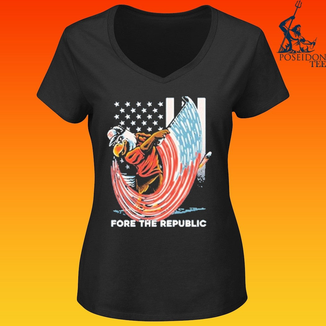 Old Row Golf Fore The Republic T-shirt