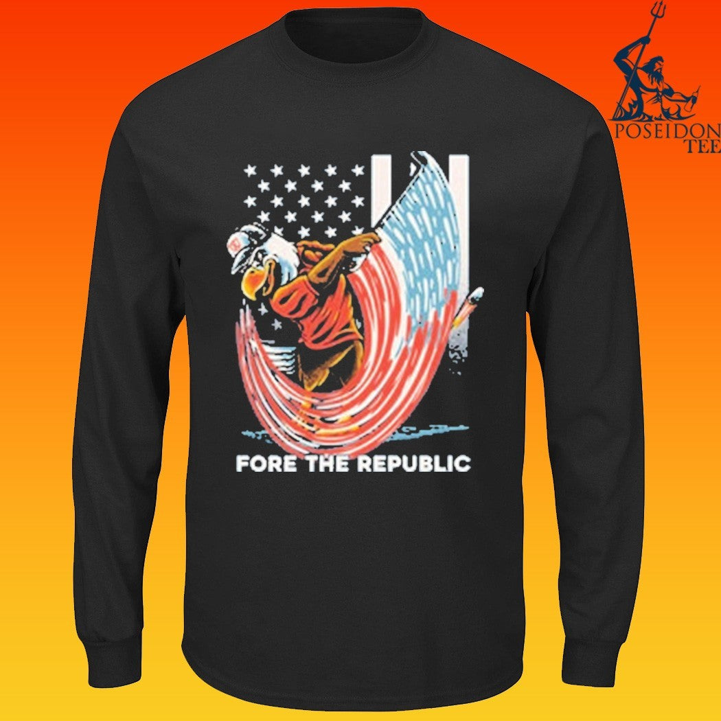 Old Row Golf Fore The Republic T-shirt